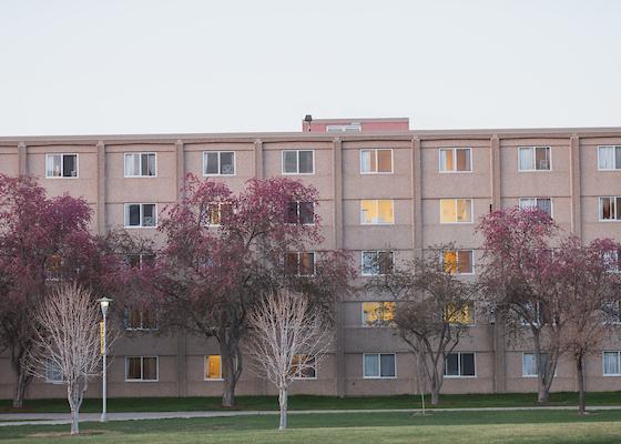 Harrison Hall in the Basin Neighborhood