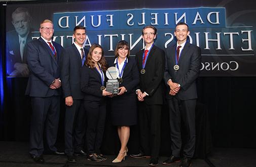 2017 undergrad team that won a competition